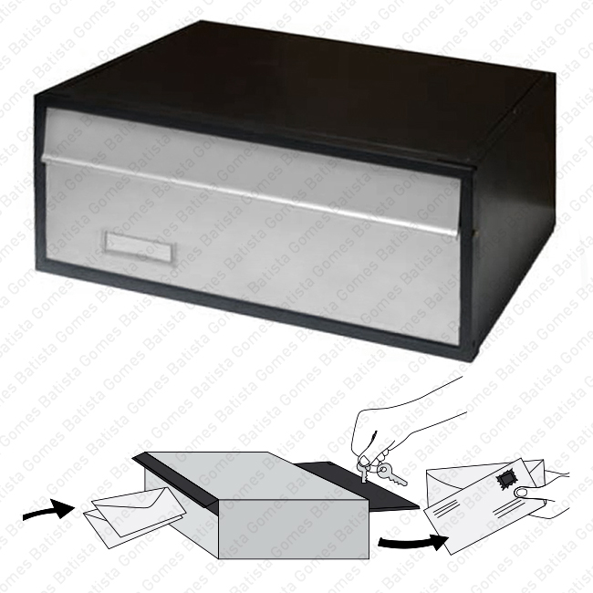 Caixa para correio - Alum�nio